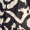 Black And Cream Abstract Print 2 In 1 Smock Midi Dress