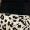 Black and Cream Leopard Print 2 In 1 Strappy Cowl Neck Gathered Midi Dress