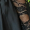 Black 2 in 1 Lace Top Bubble Hem Mini Dress